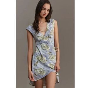 NWT Daily Practice by Anthropologie Montauk V-Neck Dress Size S
